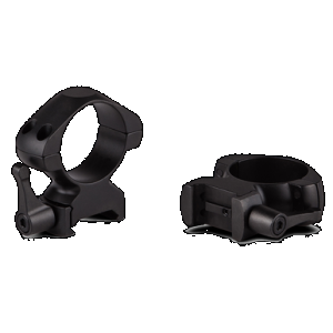 Konus 7409 Steel Rings Matte Black 30mm Quick Release High 0 MOA