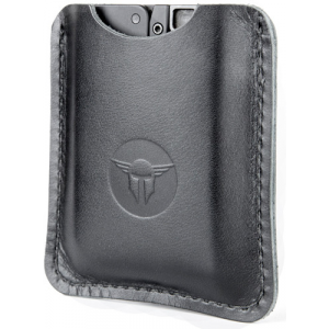 Life Card Leather Sleeve Black