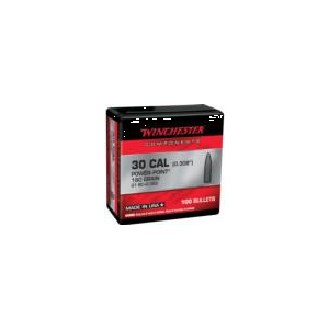 Winchester Rifle Bullets .30 Cal .308" 180 gr JFN 100/ct