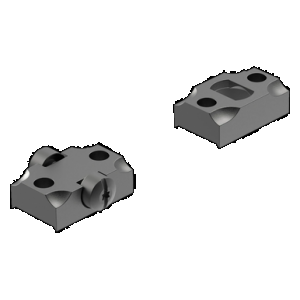 Leupold STD Two-Piece Bases Tikka T3/ T3x Matte Black