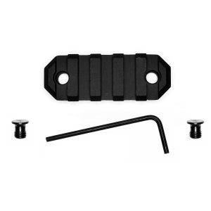 GrovTec US Inc GTSW227 2.2 Inch 5 Slot Keymod Black Anodized