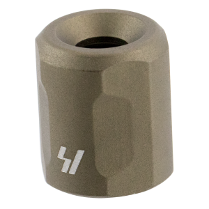 Strike Industries Strike BCTPFDE Barrel Thread Protector 223 Rem/5.56x45mm NATO AR Platform Flat Dark Earth Aluminum 1/2"-28 tpi - $13.95 at Shooting Surplus