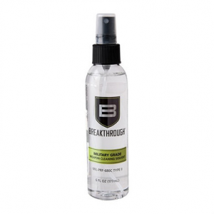 Breakthrough Clean Technologies Military Grade Solvent 6 oz Pump Spray Bottle Clear