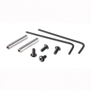 Rise Armament 12005 Anti-Walk Pin Set Black Stainless Steel AR Platform