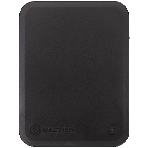 Magview 82028 Wireless Charging Phone Plate Black 2.50" x 3.25"