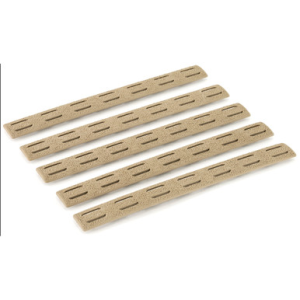 Bravo Company USA KMRRPFDE5 KeyMod Rail Panel Kit AR-15 Flat Dark Earth 5-Pack