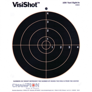 Champion Targets 45802 Visishot Circle Targets, 8 (10 Pack)