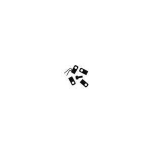 Frankford Arsenal X-10 Replacement P-Clips and Screws Black
