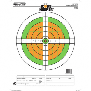 Champ Target 100yd Rifle Smallbore Flourescent