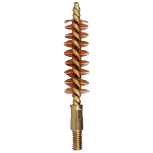 Pro-Shot 9P Bore Brush 9mm Pistol #8-32 Thread Bronze Bristles Brass Core