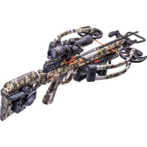 Wicked Ridge RDX 410 Crossbow Package ACUdraw Silent Peak XT Camo