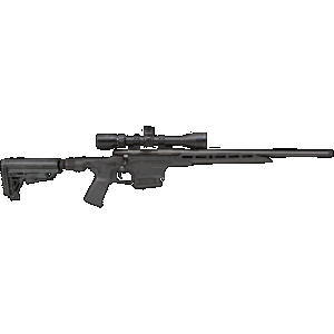 Howa HMXL762KAC M1500 Mini Excel Lite 7.62x39mm 20" TB 5+1, Kryptek Altitude HTI Excl Lite Chassis, Black Folding Stock