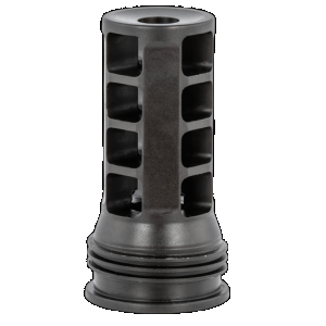 Huxwrx 1628 QD 762 Muzzle Brake Black with 1/2"-28 tpi Threads & 2.30" OAL for 30 Cal AR-Platform