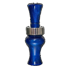 Echo Calls 79014 Meat Hanger Double Reed Mallard Sounds Attracts Ducks Blue Pearl Acrylic