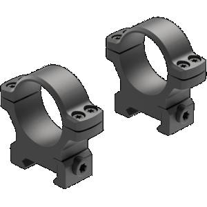 Leupold BackCountry Cross-Slot Scope Rings Matte 30mm Medium