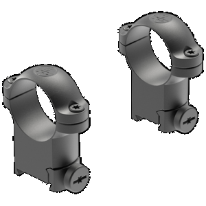 Leupold 49943 Ringmounts Matte Black Sako 1" Super High
