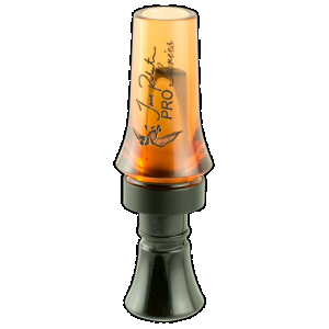 Duck Commander DCPROAO Jase Pro Series Open Call Double Reed Mallard Hen Sounds Attracts Ducks Orange Acrylic