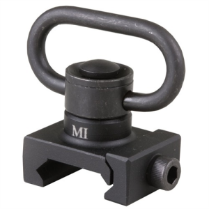 Midwest Industries MCTAR08HD Quick Detach Front Sling Adapter HD Black Aluminum