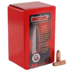 Hornady 4503 InterLock 45 Cal .458 350 gr Flat Point 50 Per Box/ 15 Case