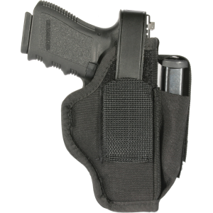 Blackhawk Blackhawk 40AM06BK Multi-Use IWB/OWB Size 06 Black Cordura Belt Clip Fits Med/Large Semi Autos Fits 3.25-3.75" Barrel Ambidextrous - $32.74 at Shooting Surplus