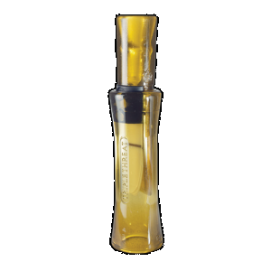 Duck Commander DC2011 Triple Threat Open Call Triple Reed Mallard Hen Sounds Attracts Ducks Yellow Polycarbonate