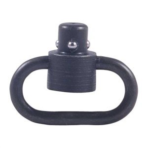 Midwest Industries MIHDFS Heavy-Duty Swivel 1.25" Quick Detach/Push Button Black Manganese Phosphate Steel