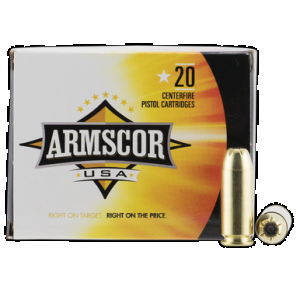 ARMSCOR Fac103n 10mm Auto Jacketed Hollow Point 180 Grain 20 Rounds
