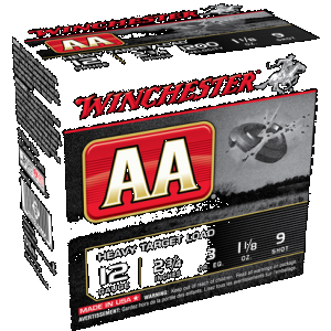 WINCHESTER Aa Heavy Target Load 12 Ga. 2.75 In. 1 1/8 Oz. 9 Shot 25 Rd.