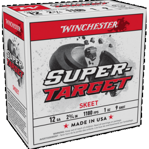 WINCHESTER Usa Super Target Load 12 Ga. 2.75 In. 1 Oz. 9 Shot 25 Rd.