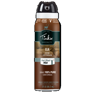 Tinks W5330 Hot Shot Mist Attractant Elk Cow in Estrous Scent 3 oz Aerosol