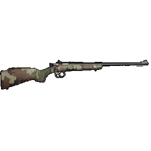 Crickett KSA2170 My First Rifle Gen2 22 S/L/LR Single Shot 16.10" Blued Barrel & Receiver, M81 Woodland Camo Synthetic Fixed Stock, EZ Loader