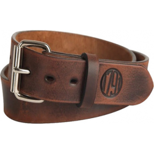 1791 Gunleather BLT014448VTGA 01 Gun Belt Vintage Leather 44/48 1.50" Wide Buckle Closure