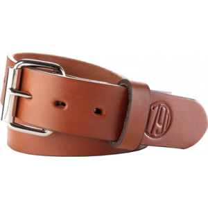 1791 Gunleather BLT014448CBRA 01 Gun Belt Classic Brown Leather 44/48 1.50" Wide Buckle Closure