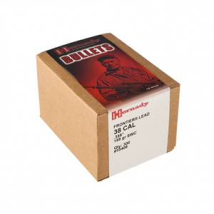 Hornady Frontier Lead Pistol Bullets 38 cal. .358 158 gr. SWC 300 box