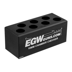 EGW 10mm Auto 7-Hole Chamber Checker (MPN 70135)
