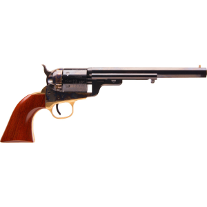Cimarron Firearms 1851 Richards Mason Navy Revolver 38 Special 7.5 inch 6 round Case Hardened Blue Walnut