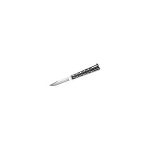 Cold Steel Arc Angel Balisong Knife 4-1/2" Clip Point Blade Silver