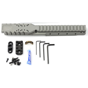 Samson 030026511 Hannibal Rail for Ruger Mini-14 or Mini-30 (2008 or Later) Natural Gray 0 MOA