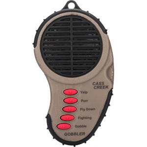 Cass Creek 041 Ergo Electronic Spring Gobbler Attracts Turkeys, Camo Plastic Includes Belt Clip