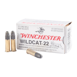 Winchester USA22LR 22 Long Rifle Full Metal Jacket 40 Grain 50 Rounds