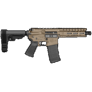 Diamondback DB1913K061 DB15 5.56 NATO 30+1 7" Flat Dark Earth Cerakote Heavy Barrel 7075-T6 Aluminum Receiver 6" M-LOK Handguard SBA3 Brace Magpul MOE Grip