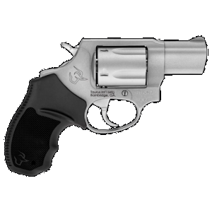 TAURUS 605 357 Magnum 2 Inch 5 Round Matte Stainless Steel Walnut Grips