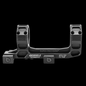 Geissele Automatics 05404B AR15 Super Precision Scope Mount/Ring Combo Black Anodized