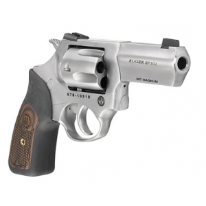 RUGER Sp101 Wiley Clapp, 357 Magnum, 3in. Barrel, 5rd - Stainless (15710)