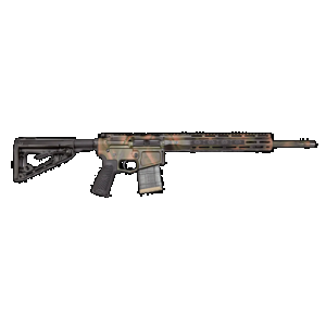 Wilson Combat TH-300H18FBLACK Tactical Hunter 300 HAM'R 18" Fluted Threaded Barrel Green/Black Armor-Tuff