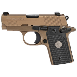 SIG Sauer 238380escpn P238 Micro-compact Emperor Scorpion 380 Acp 2.70" 6+1 & 7+1 Flat Dark Earth Hardcoat Anodized Flat Dark Earth Nitron Stainless Steel Black Hogue G10 Piranha Grip
