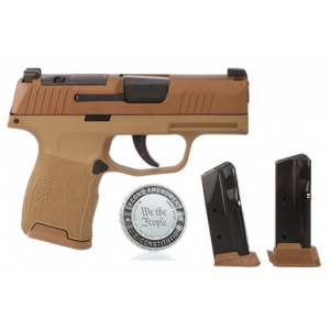 Sig Sauer P365 2A 9mm 3.1in Coyote Tan 10rd
