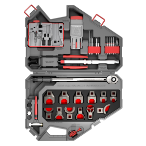 Real Avid Real Avid AVAMKPRO Armorer's Master Kit Pro Gray/Red AR-15 - $529.99 at Shooting Surplus