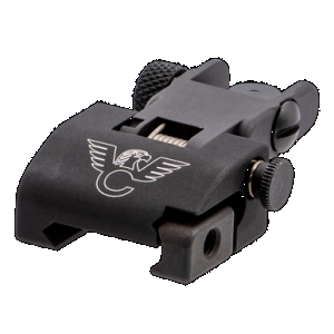 Wilson Combat TRQDSR Rear Sight Black Flip-Up for AR-15