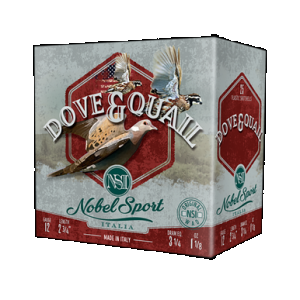 NOBEL/EUROSPORTS Llc Ansf126 Dove & Quail 12gauge 2.75" 1 1/8oz 6shot 250rds/box 837913003008 171130